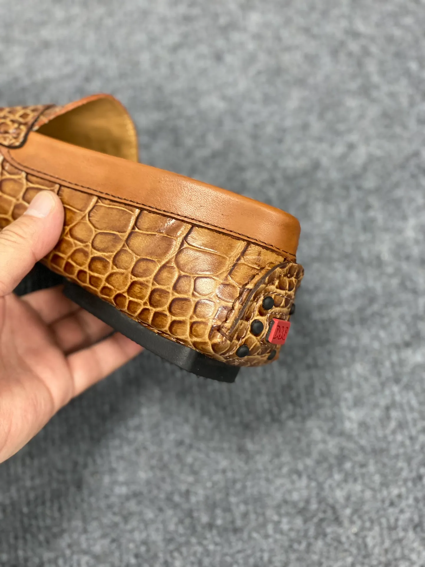 Men's Men's Shoes Men's Men's Shoes 💰700 new style "DG Duban Spring New Casual Driving Shoes" latest hot style, top brand luxury ~ purchasing agency, top quality ~.  The upper is made of imported original cowhide with fine workmanship. The original stylish and stylish soft rubber wear-resistant and non-slip outsole is light and comfortable on the feet. The real thing looks better in real life, 38-45